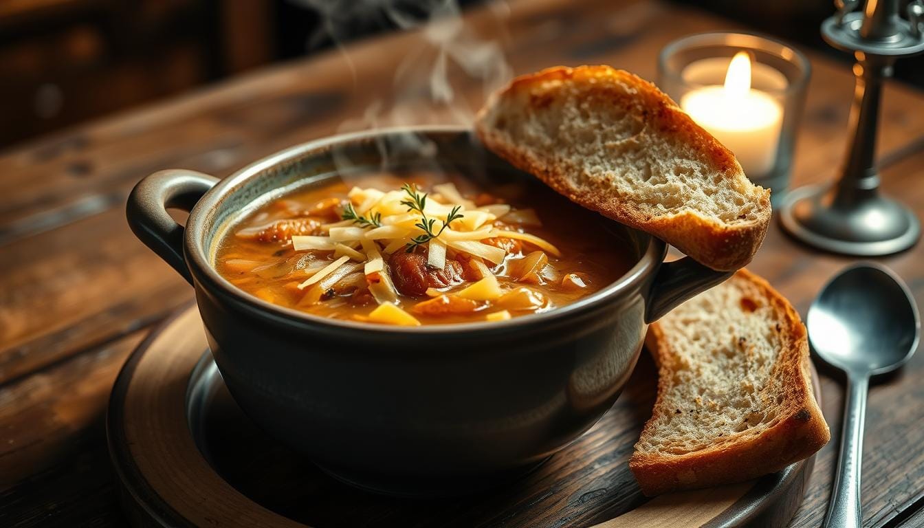 Traditional French Onion Soup Recipe