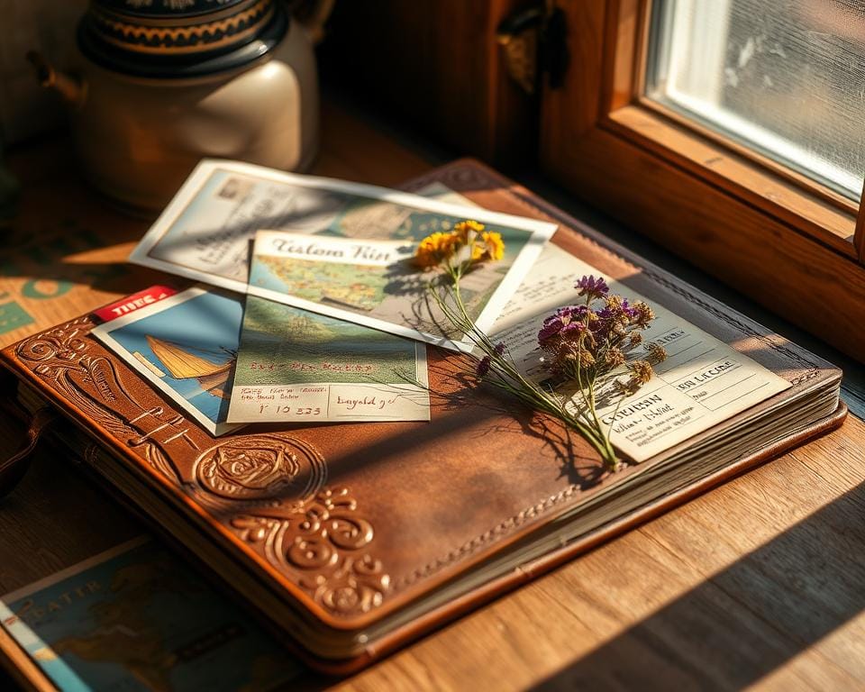 How to Create a Travel Scrapbook