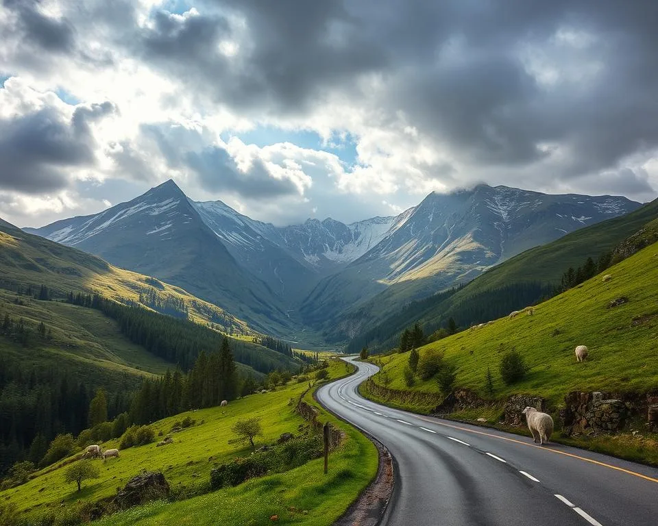 Scenic Drives Through Wales