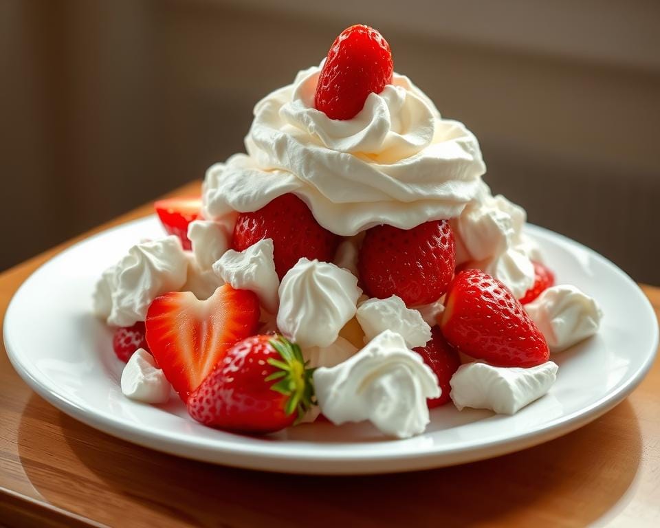 Classic Eton Mess Dessert